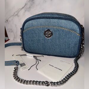 💙 Marc Jacobs Denim Chain Crossbody Bag 💙